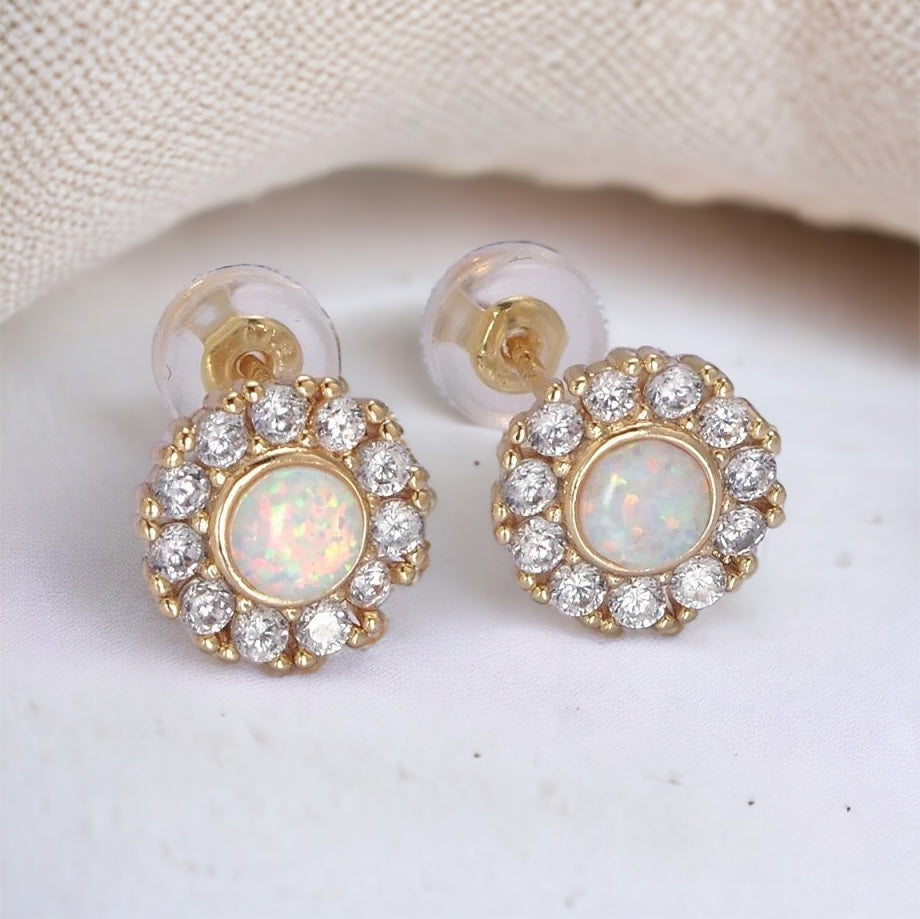 Concetta Opal Earrings-Lydieannejewelry