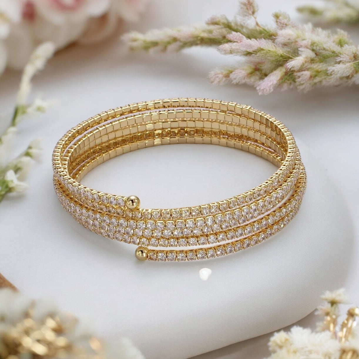 Priscilla Bracelet Cuff-Lydieannejewelry