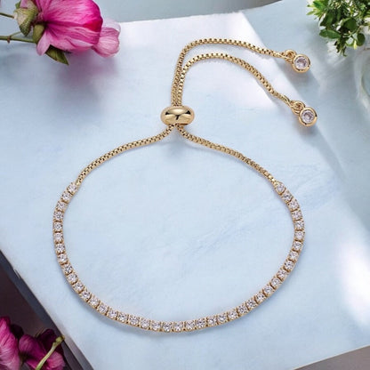 Orella Tennis Bracelet-Lydieannejewelry