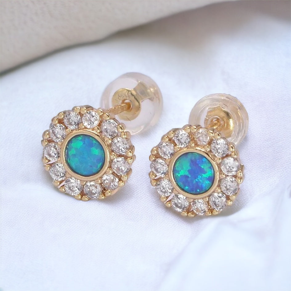 Concetta Opal Earrings-Lydieannejewelry