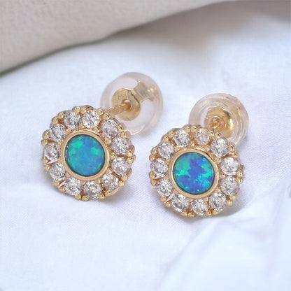 Concetta Opal Earrings-Lydieannejewelry