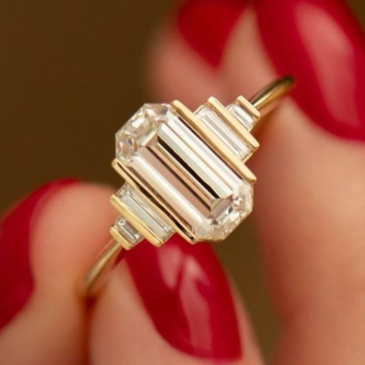 Vintage Glass Ring-Lydieannejewelry