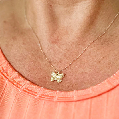 Farfalla Butterfly Necklace-Lydieannejewelry