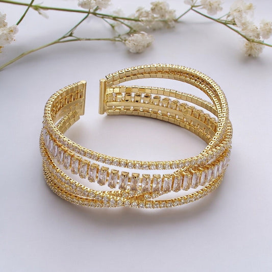 Ginevera Bracelet Cuff-Lydieannejewelry