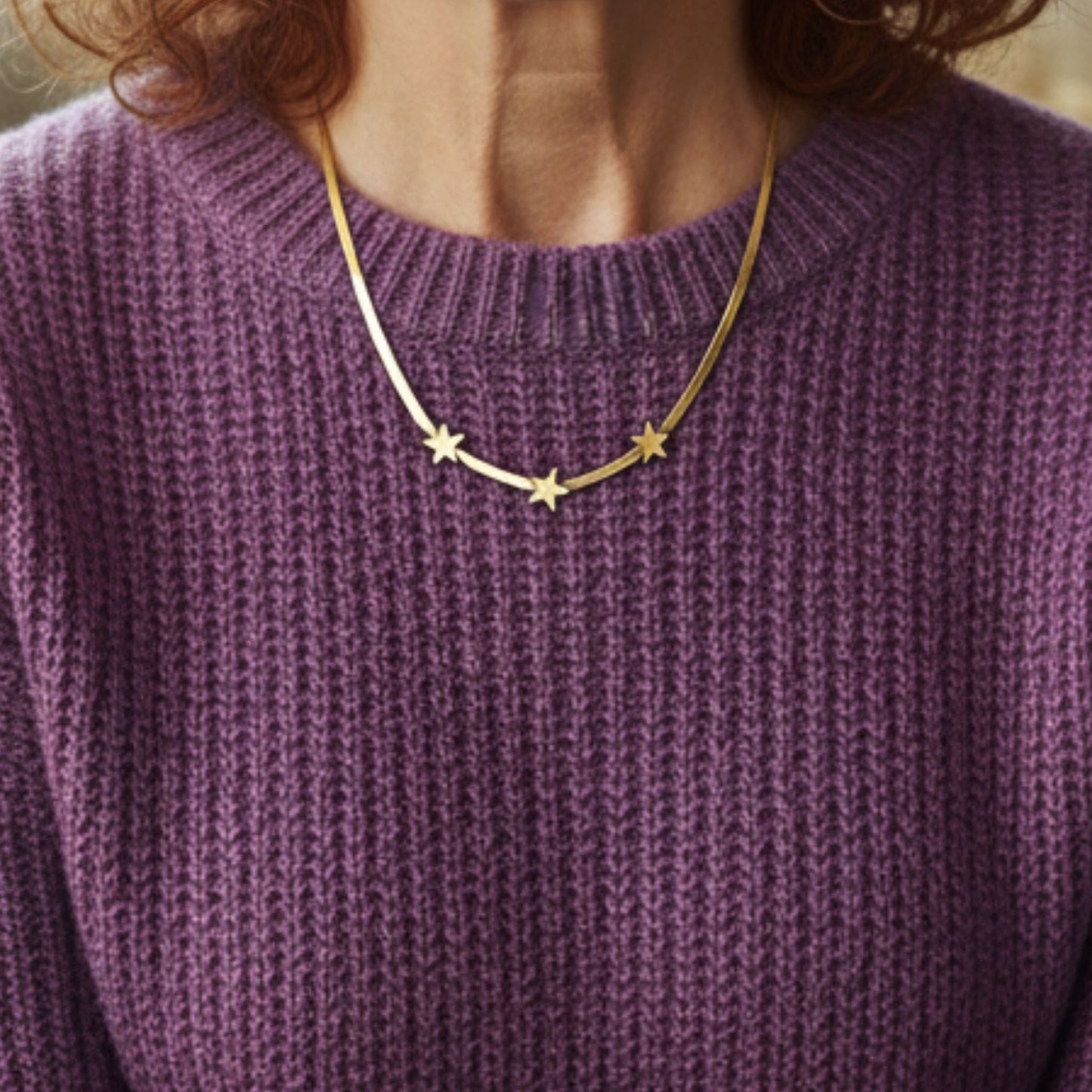 Gothic Blade & Snake Chain Necklace