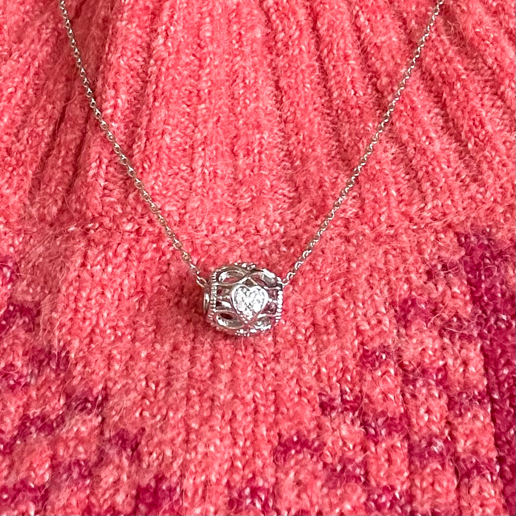 Karissa Infinity Heart Necklace-Lydieannejewelry