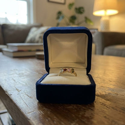 Vintage Gold Floral Ring