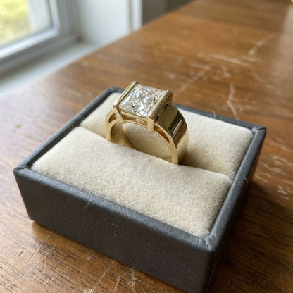 Vintage Princess Cut Ring