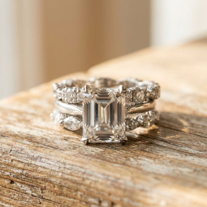 Vintage Silver Bright Layer Ring