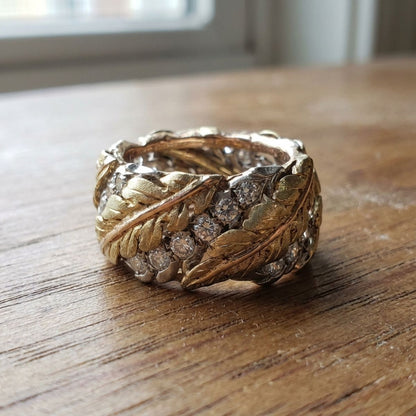 Vintage Gold & Diamond Ring