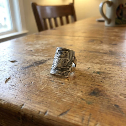 Vintage Lovebirds Ring