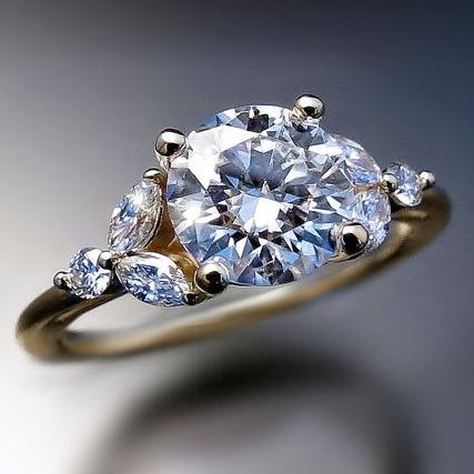 Vintage Zirconia Design Ring-Lydieannejewelry