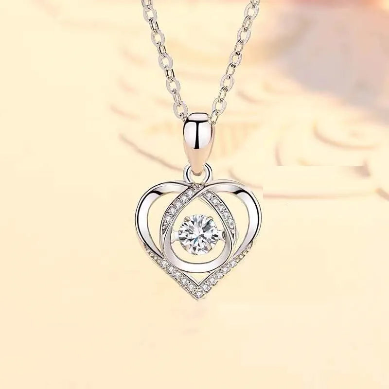 Beating Heart Pendant Necklace