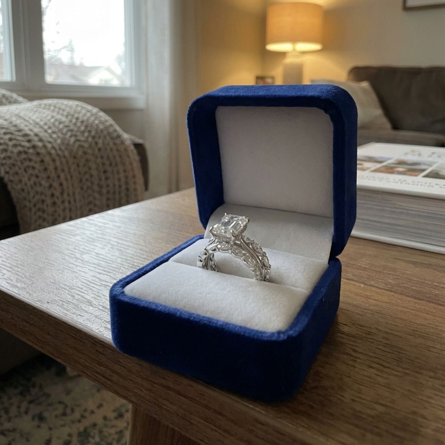 Vintage Silver Bright Layer Ring