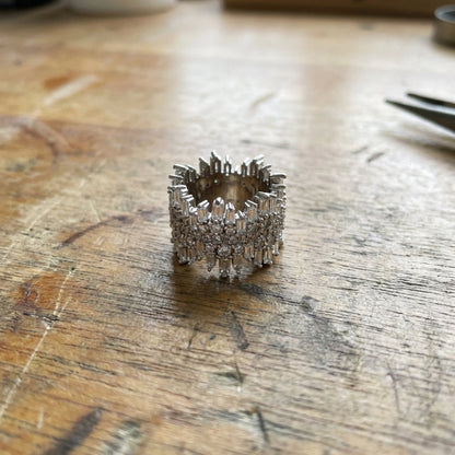 Vintage Silvers Bright Ring